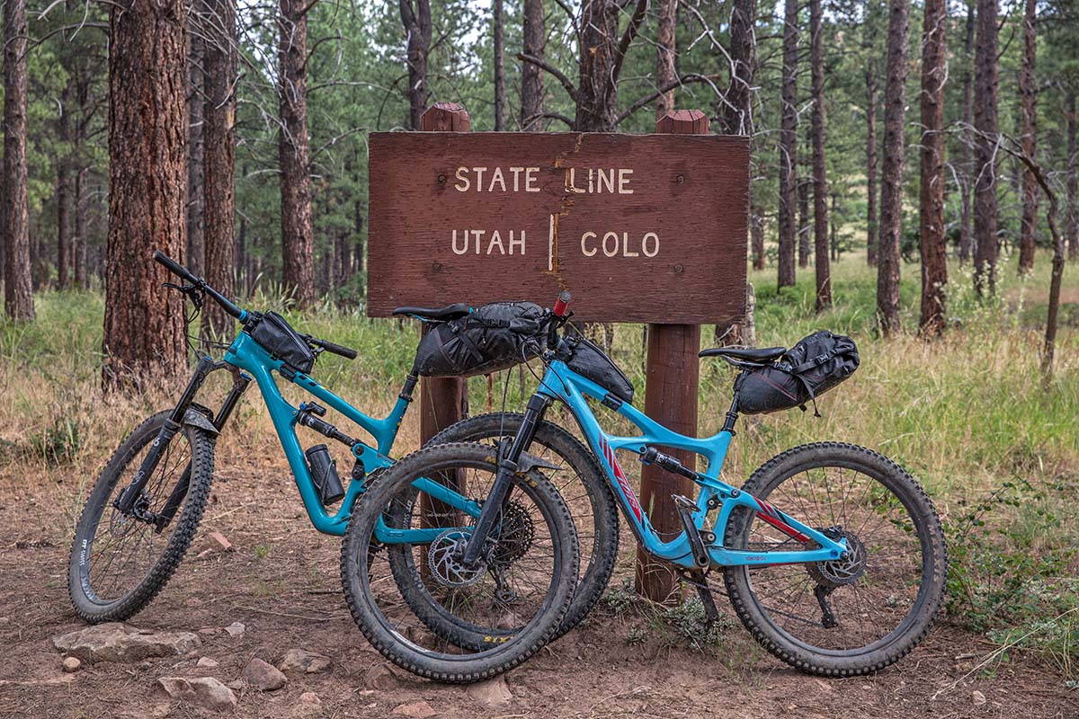 Utah Colorado state line